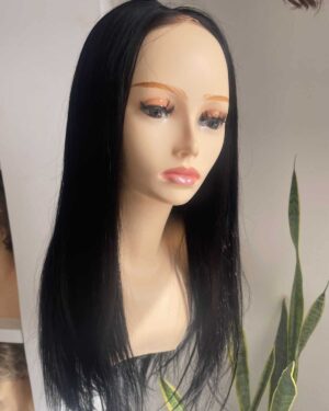 Lindsay color 1 cabello humano 18"