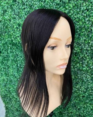 Topper cabello humano 16" color 1B