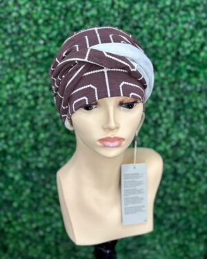 Shakti P Turban color Graphic Pearl